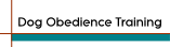 Dog Obedience Training